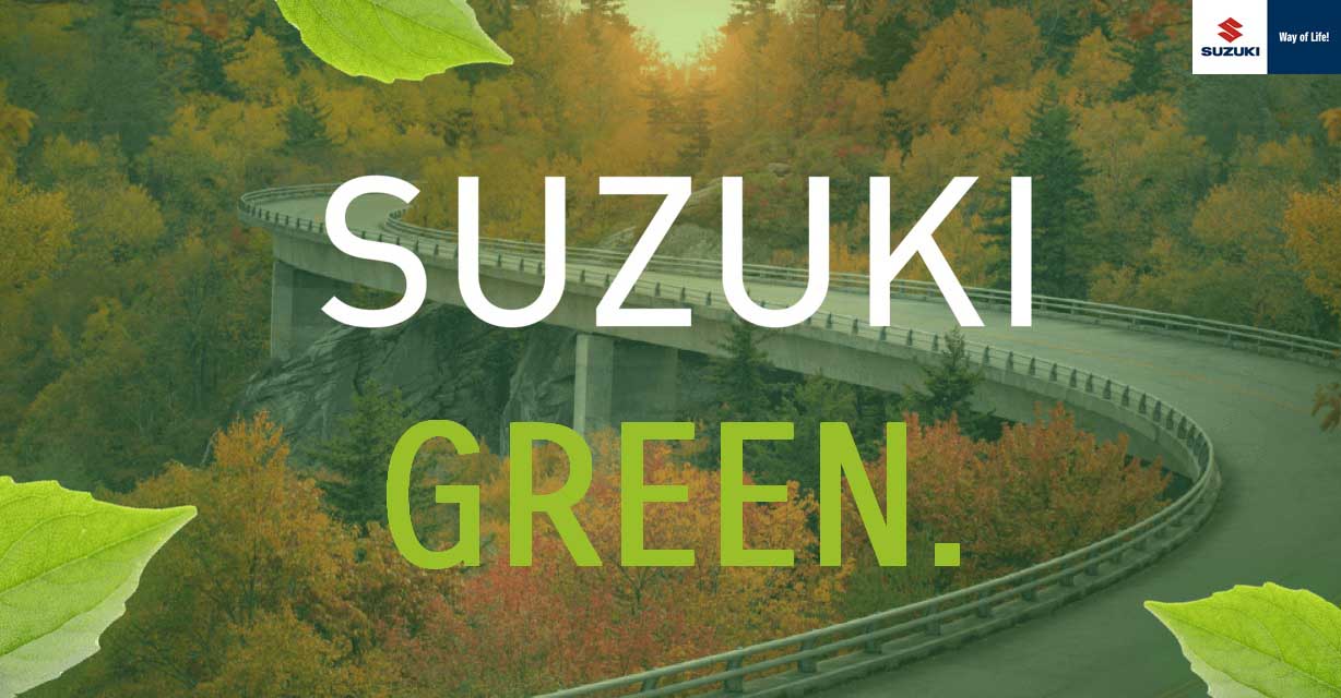 SUZUKI GREEN. Καινοτομίες για το περιβάλλον!